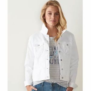 Lee White Jean Jacket
